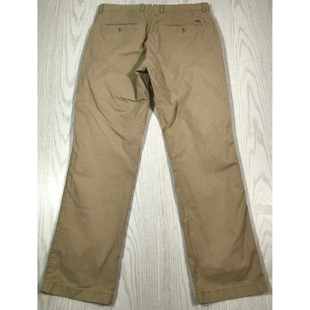 Onward Reserve Chino Golf Pants Men 33x30 Brown Cotton Blend Lightweight Preppy